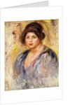 Portrait of a Woman; Portrait de Femme, c.1912 by Pierre Auguste Renoir