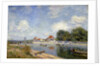 The Weir on the Loing at Saint-Mammes; Le Barrage du Loing a Saint-Mammes, 1885 by Alfred Sisley