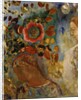 Two Young Girls with Flowers; Deux Jeunes Filles en Fleurs, 1912 by Odilon Redon
