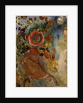 Two Young Girls with Flowers; Deux Jeunes Filles en Fleurs, 1912 by Odilon Redon