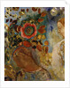 Two Young Girls with Flowers; Deux Jeunes Filles en Fleurs, 1912 by Odilon Redon