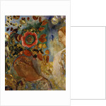 Two Young Girls with Flowers; Deux Jeunes Filles en Fleurs, 1912 by Odilon Redon