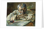 The Alcoholic, Father Mathias; A la Boutique, Chateau du Bosc: Le Buveur, Le Pere Mathias, 1882 by Henri de Toulouse-Lautrec