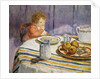 The Breakfast; Le Petit Dejeuner by Henri Lebasque
