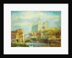 Amiens Cathedral in Autumn Sun; Cathedrale d'Amiens: Effet De Soleil Automne, 1910 by Albert-Charles Lebourg