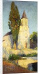 Labastide du Vert Church; Eglise de Labastide du Vert by Henri Jean Guillaume Martin
