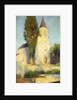Labastide du Vert Church; Eglise de Labastide du Vert by Henri Jean Guillaume Martin
