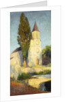 Labastide du Vert Church; Eglise de Labastide du Vert by Henri Jean Guillaume Martin
