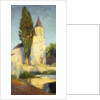 Labastide du Vert Church; Eglise de Labastide du Vert by Henri Jean Guillaume Martin