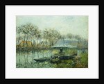 The Seine at Port Marley; La Seine a Port Marley, 1902-1903 by Gustave Loiseau