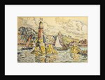 La Phare a Lezardrieux, 1927 by Paul Signac