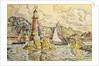 La Phare a Lezardrieux, 1927 by Paul Signac