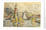 La Phare a Lezardrieux, 1927 by Paul Signac