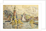 La Phare a Lezardrieux, 1927 by Paul Signac