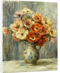 Vase d'Anemones, by Pierre Auguste Renoir