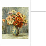 Vase d'Anemones, by Pierre Auguste Renoir