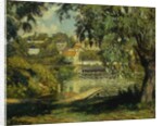 Village on the Banks of the River; Village au Bord de la Riviere, c.1900 by Henri Lebasque