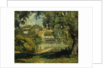 Village on the Banks of the River; Village au Bord de la Riviere, c.1900 by Henri Lebasque