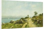 The Road, Antibes; Antibes, la Route, 1893 by Eugene Louis Boudin