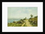 The Road, Antibes; Antibes, la Route, 1893 by Eugene Louis Boudin