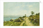 The Road, Antibes; Antibes, la Route, 1893 by Eugene Louis Boudin
