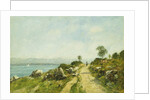 The Road, Antibes; Antibes, la Route, 1893 by Eugene Louis Boudin