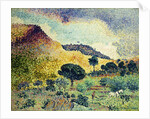 La Chaine des Maures, June, 1906-April 1907 by Henri-Edmond Cross