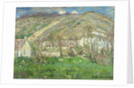 Hamlet in the Cliffs near Giverny; Hameau de Falaises pres Giverny, 1885 by Claude Monet