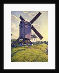 Windmill in Flanders; Moulin en Flandre, 1894 by Theo van Rysselberghe