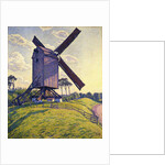 Windmill in Flanders; Moulin en Flandre, 1894 by Theo van Rysselberghe