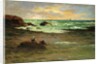 A corner of the Beach at Concarneau; Un Coin de Plage a Concarneau, 1887 by Claude Emile Schuffenecker