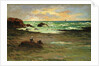 A corner of the Beach at Concarneau; Un Coin de Plage a Concarneau, 1887 by Claude Emile Schuffenecker