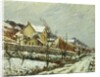 Village in the Snow; Village dans la Neige, 1911 by Gustave Loiseau