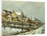 Village in the Snow; Village dans la Neige, 1911 by Gustave Loiseau