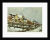Village in the Snow; Village dans la Neige, 1911 by Gustave Loiseau