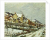 Village in the Snow; Village dans la Neige, 1911 by Gustave Loiseau