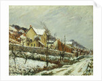 Village in the Snow; Village dans la Neige, 1911 by Gustave Loiseau