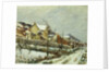 Village in the Snow; Village dans la Neige, 1911 by Gustave Loiseau