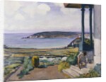The Garden on the Morgat Bay; Le Jardin sur la Baie a Morgat, 1924 by Henri Lebasque