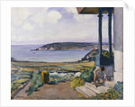 The Garden on the Morgat Bay; Le Jardin sur la Baie a Morgat, 1924 by Henri Lebasque