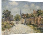 The Village Street; La Rue de Village by Gustave Loiseau