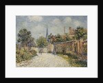 The Village Street; La Rue de Village by Gustave Loiseau
