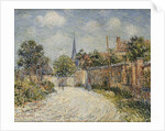 The Village Street; La Rue de Village by Gustave Loiseau