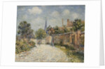 The Village Street; La Rue de Village by Gustave Loiseau