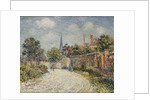 The Village Street; La Rue de Village by Gustave Loiseau