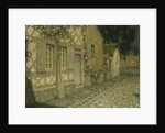 The Gardener's House in the Moonlight, Gerberoy; La Maison du Jardinier au Clair de Lune, Gerberoy, 1926 by Henri Eugene Augustin Le Sidaner