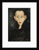 Young Man in the Dark; Le Garcon en Noir, 1924 by Chaim Soutine