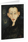 Young Man in the Dark; Le Garcon en Noir, 1924 by Chaim Soutine