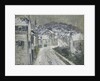 Snow in Pont-Aven; Neige a Pont-Aven, 1922 by Gustave Loiseau
