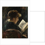 Woman reading, 1888 by Lovis (1858-1925) Corinth